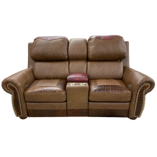 Silver City Double Reclining Theater Love Seat