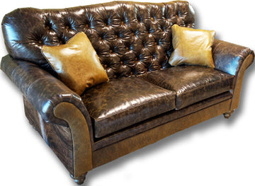 Medina 2 cushion tufted Love Seat
