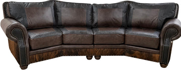 Wild Truffle Curved Sectional