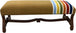 Mojave Desert Stripes Bench