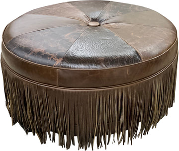 Cowboy Up Ottoman - 42