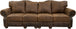 Hacienda Straight Back Reclining Sectional Sofa