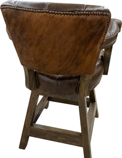 Maverick II Tufted Barstool