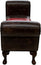 Red Ostrich 60" Bench