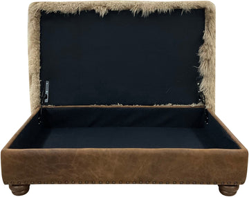 Tibetan Sheep Storage Ottoman - 60