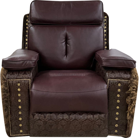 Yellowstone Buffalo Swivel Rocker Recliner