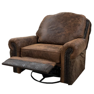 Yellowstone King Swivel Glider Recliner