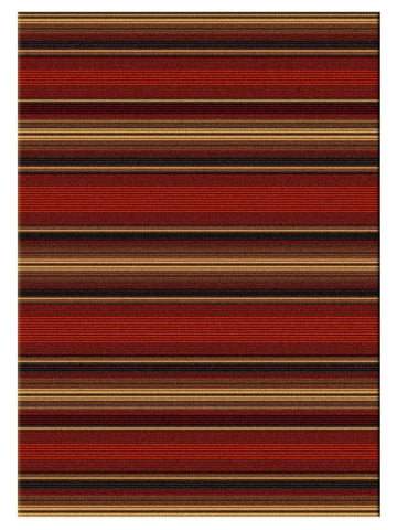 American Dakota Camp Santa Fe Stripe - Multi