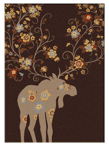 American Dakota National Park Moose Blossom - Chocolate