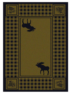 American Dakota Cabin Moose Refuge - Green