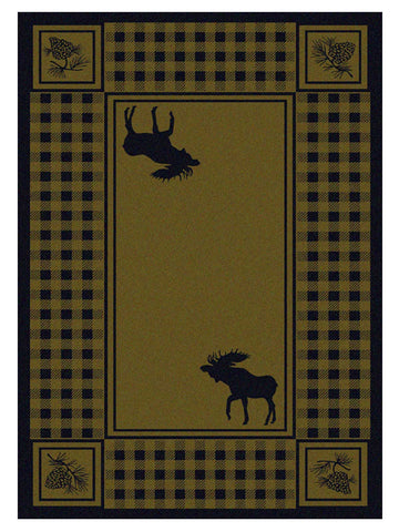 American Dakota Cabin Moose Refuge - Green