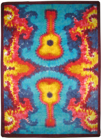 American Dakota Motor Head Tie Dye Guitar - Tie Dye