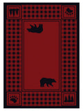 American Dakota Cabin Bear Refuge - Red