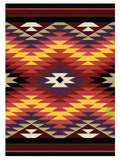 American Dakota Trader Rugs Starburst - Bright