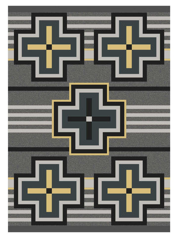 American Dakota Trader Rugs Bounty - Gray