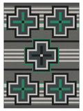 American Dakota Trader Rugs Bounty - Jade