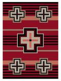 American Dakota Trader Rugs Bounty - Red