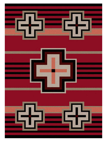 American Dakota Trader Rugs Bounty - Red