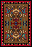 American Dakota Trader Rugs Four Rams - Bright