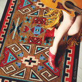 American Dakota Trader Rugs Four Rams - Bright