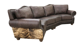 Split Rail Curved Sectional