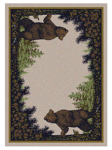American Dakota National Park Twin Bears - Green