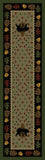 American Dakota National Park Patchwork Bear - Green