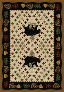 American Dakota National Park Patchwork Bear - Natural