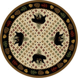 American Dakota National Park Patchwork Bear - Natural