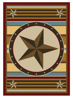 American Dakota Great State of Mind Hacienda Star - Maize