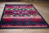 American Dakota Trader Rugs Rainbow Blanket  - Sunset
