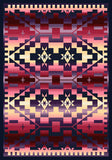 American Dakota Trader Rugs Rainbow Blanket  - Sunset
