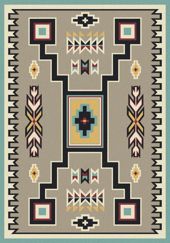 American Dakota Voices Old Crow - Suede Turquoise