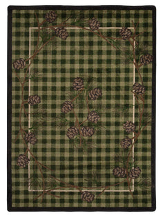 American Dakota National Park Wooded Pines - Green