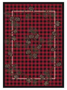 American Dakota National Park Wooded Pines - Red