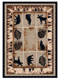 American Dakota National Park Northern Wildlife - Brown Shades