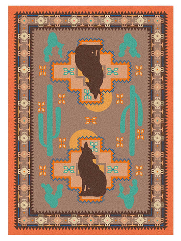 American Dakota National Park Howl at the Moon - Desert Rose