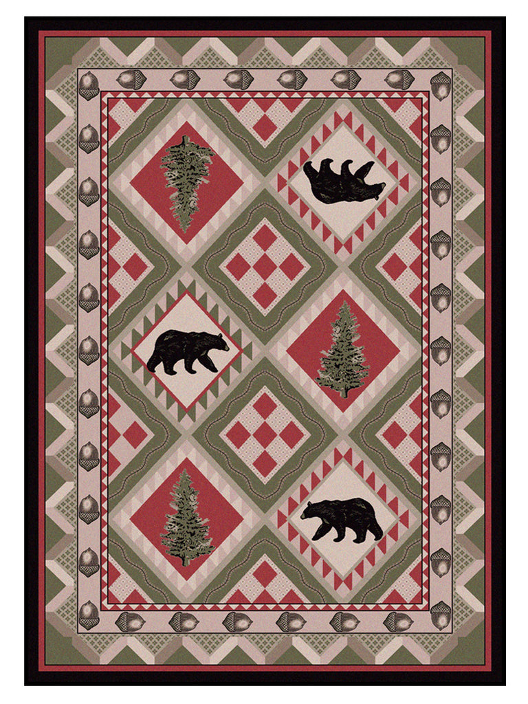 American Dakota National Park Quilted Forest - Pine