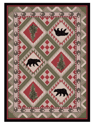 American Dakota National Park Quilted Forest - Pine