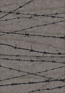 American Dakota Great State Of Mind Barbed Wire - Natural