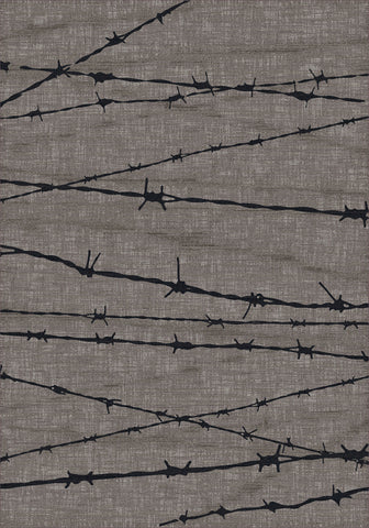 American Dakota Great State Of Mind Barbed Wire - Natural