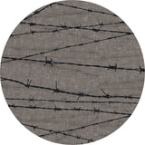 American Dakota Great State Of Mind Barbed Wire - Natural