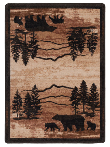 American Dakota National Park Mountain Shadow Bear - Natural