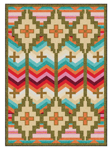 American Dakota Trader Rugs Shake Your Shawl - Bright