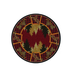 American Dakota National Park Plaid Woodsman - Red
