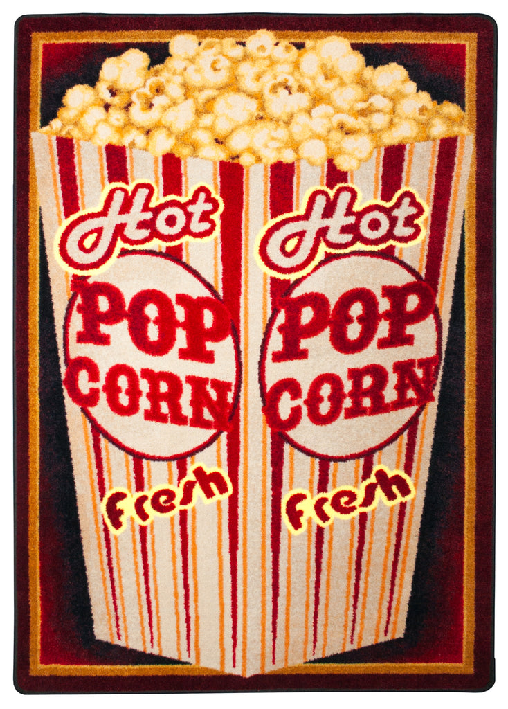 American Dakota Theatre Rugs Hot Popcorn - Butter