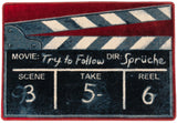 American Dakota Theatre Rugs Clapper - Red