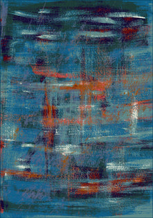 American Dakota Coastal Rugs Coastal Canvas - Aqua
