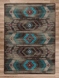 American Dakota Voices Carlsbad Distressed  - Turquoise