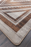 American Dakota Trader Rugs Rim Shot - Earthen
